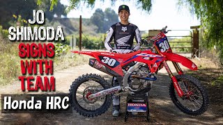 Jo Shimoda Signs With Team Honda HRC [upl. by Jerrome]