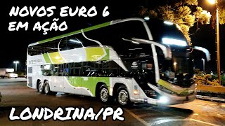 SÃ“ Ã”NIBUS BRILHANDO NA RODOVIÃRIA DE LONDRINAPR  MOVIMENTAÃ‡ÃƒO DAS 2025 Ã€S 2130 [upl. by Arvo]