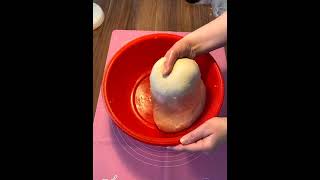 Hefeteig selber machen  Yeast dough shorts hefeteig brotbacken [upl. by Fanchet]