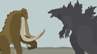 Titanus Behemoth vs Godzilla  EPIC BATTLE  Pivot Animation [upl. by Averell646]