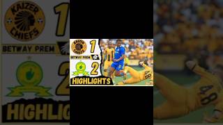 Mamelodi sundowns vs Kaizer chiefs 21 Highlights [upl. by Ardnaxela]