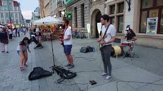 Wroclaw Street Cover Red Hot Chili Peppers  Scar Tissue [upl. by Refeinnej]