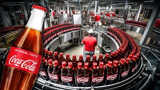 How Coca Cola is Made in Factories  HOW ITS MADE [upl. by Naujik]