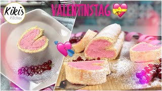 Happy Valentines Day  Valentinstag Rezept  Schneller Herzkuchen ohne Backform [upl. by Eddie]