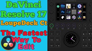 Control DaVinci Resolve with the LoupeDeck Ct EDIT Videos Faster [upl. by Amati604]