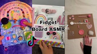 Most Satisfying Fidget Board ASMR  TikTok Compilation [upl. by Hillery]