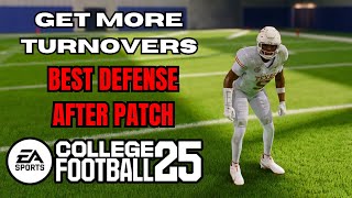 Get More Turnovers With This Defense In College Football 25 [upl. by Goddord]