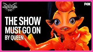 Goldfish Performs quotThe Show Must Go Onquot by Queen  Season 11  The Masked Singer [upl. by Eachern298]