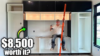 We Built a MODERN IKEA Kitchen Heres What they DIDNT Tell Us [upl. by Alaine]