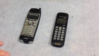 Panasonic Telephone Repair Handsets Blanking Out [upl. by Howland847]