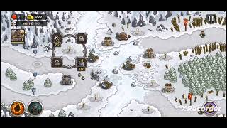 kingdom rush walkthrough  hakraj plateau iron challenge  casual mode [upl. by Ahsikym736]