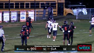 Week 5 Westmoreland Sports Network Plays of the Week [upl. by Osana]