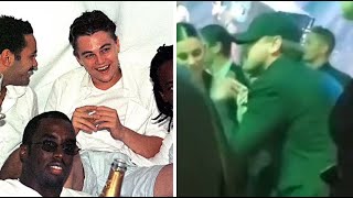 Leonardo DiCaprio Breaks silence on Himself From Diddy As Their White Party Pics Emerge [upl. by Ennaus812]