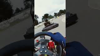 Overtaking at Aruani Grid Hairpin Bend  gokart racing [upl. by Elegna256]