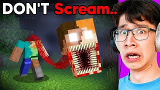 Minecraft But If You Scream It Gets More Scary [upl. by Chap]