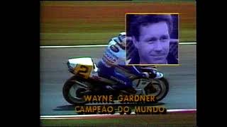 1987 Brazilian 500cc Grand Prix Highlights [upl. by Edroi]