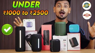 TOP 5⚡ Best Bluetooth Speaker in 2024 IndiaDont miss😳 Best Speaker Under ₹1000 1500 2000 2500🔊 [upl. by Ieppet793]