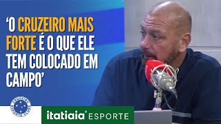 ALÊ OLIVEIRA FALA SOBRE O TIME DO CRUZEIRO ELE DEU MORAL PARA OS CARAS [upl. by Eerihs]