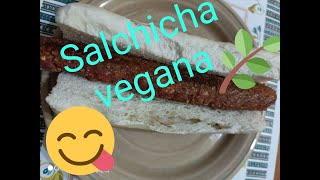 Salchichas Veganas [upl. by Attenrad]