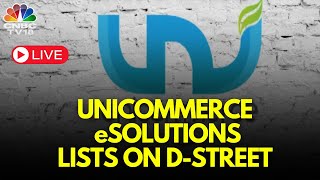 LIVE  Unicommerce eSolutions Makes Its DStreet Debut  IPO Listing  N18L  CNBC TV18 [upl. by Noval194]