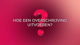 Belfius Mobile  Hoe een overschrijving uitvoeren [upl. by Ranson]