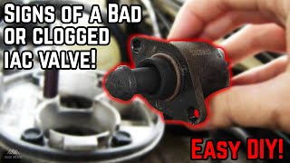 DIY  How to Address a Clogged or Bad Idle Air Control Valve with Symptoms [upl. by Eanyl433]