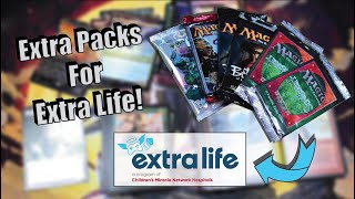 Homelands Betrayers of Kamigawa Odyssey and Bloomburrow Packs for Extra Life INSANE Pull [upl. by Goodwin]