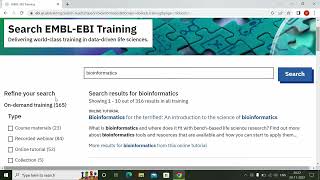 European bioinformatics institute training [upl. by Ynez262]