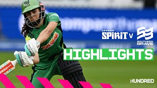 Maia Bouchier Scores 63  Highlights  London Spirit v Southern Brave  The Hundred 2023 [upl. by Flowers]