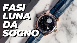 Un orologio fasi luna da sogno Il Loresum LS04 in campagna Kickstarter [upl. by Mario]