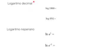 Logaritmo decimal y neperiano [upl. by Solomon844]