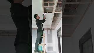 Ceiling ply board fitting [upl. by Zipah]