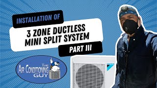 The Best Ductless Mini Split 3 Zone System [upl. by Reyem358]