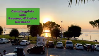 Campingplatz Lido in Pacengo di Lazise am Gardasee Italien [upl. by Aicatan347]