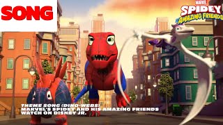 Marvels Spidey and his Amazing Friends Dino Webs Theme Song 🎶🦖🕸️ [upl. by Sudhir23]