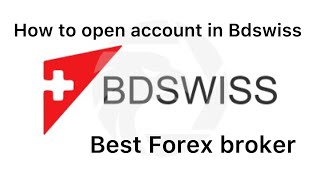 How to create a BDSWISS account  how to open new account  Bdswiss account registration [upl. by Nottage]