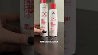 Bonacure Repair Rescue Shampoo review blogger [upl. by Ettenaej918]