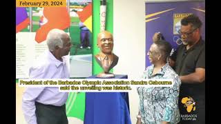 Barbados first Olympic medalist James Wedderburn honored for his achievements [upl. by Searle]