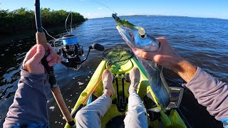 CATCH RELEASE AND REPEAT  HOT Florida Jigging amp Trolling SNOOK BITE [upl. by Pol226]