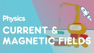 Current amp Magnetic Fields  Magnetism  Physics  FuseSchool [upl. by Aiuhsoj]