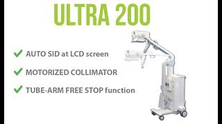 ECORAY  Mobile XrayULTRA 200 with Arm free stop [upl. by Mcadams]