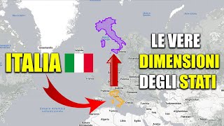 Le VERE DIMENSIONI degli STATI [upl. by Mani]