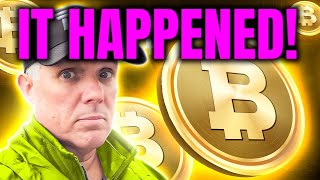 BITCOIN  IT HAPPENED MEGA BITCOIN PRICE PREDICTION [upl. by Camellia89]