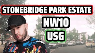 STONEBRIDGE PARK ESTATE NW10  K KOKE’S HOOD kkoke usg hood vlog [upl. by Ameline803]