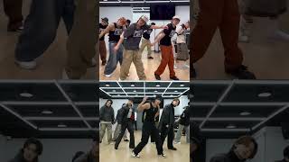 BBT vs ATEEZ choreo differences [upl. by Vigen366]