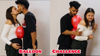 Balloon 🎈 Challenge with My Girlfriend Gone Crazy Rathore Vlogs [upl. by Archambault]