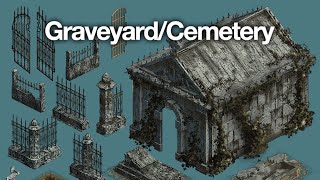 quotGraveyardCemeteryquot AddOn asset preview video [upl. by Dunlavy]