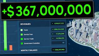 I Made 367000000 a Month Breaking Cities Skylines 2 [upl. by Seana791]