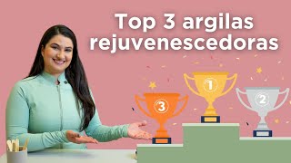 Top 3 argilas rejuvenescedoras Combatem rugas e flacidez [upl. by Kirimia522]