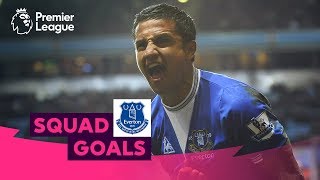 Excellent Everton Goals  Cahill Sigurdsson Mirallas  Squad Goals [upl. by Eirhtug]